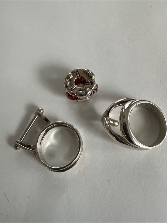Pandora Jewelry - Pandora Sterling Silver Rings to hold troll beads